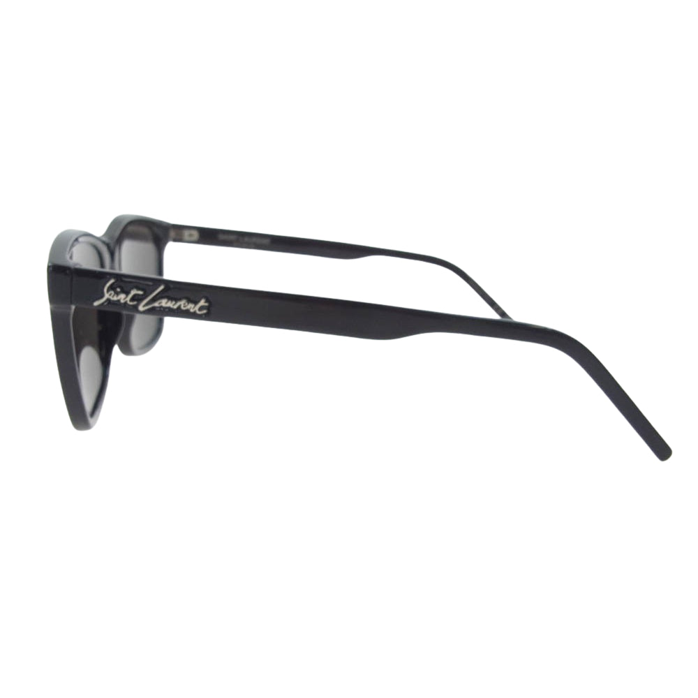 SAINT LAURENT サンローラン SL318 スクエア サングラス アイウェア ブラック系【中古】