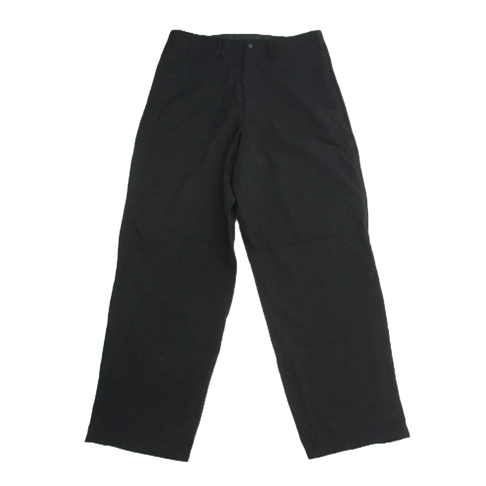 Y's Yohji Yamamoto ワイズ ヨウジヤマモト 96AW MG-P06-100 90's アーカイブ ウール サイドライン スラックス パンツ ブラック系 M【中古】