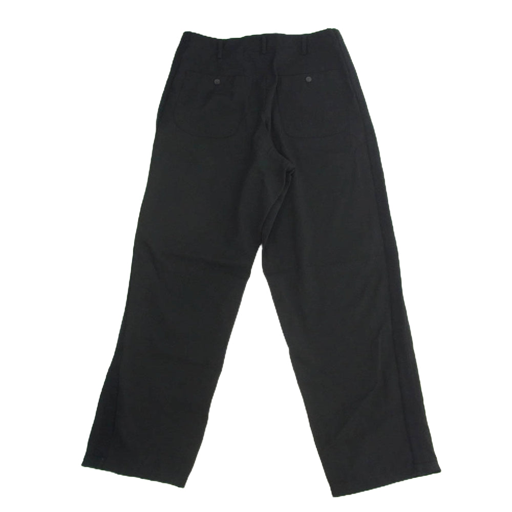 Y's Yohji Yamamoto ワイズ ヨウジヤマモト 96AW MG-P06-100 90's アーカイブ ウール サイドライン スラックス パンツ ブラック系 M【中古】