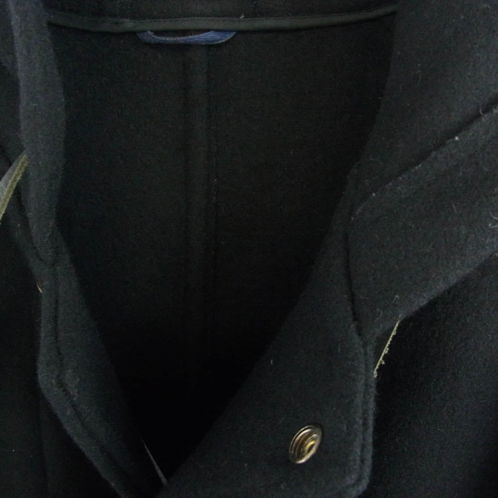 COMME des GARCONS HOMME コムデギャルソンオム AD1995 HC-08004M 90's アーカイブ 田中オム オーバーサイズ フーデッド ウール コート ブラック系 M【中古】