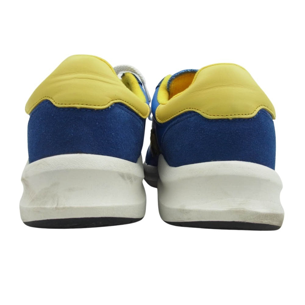 サンガッチョ BLOW にゅ～ず スニーカー ライトブルー系 イエロー系 27cm【中古】