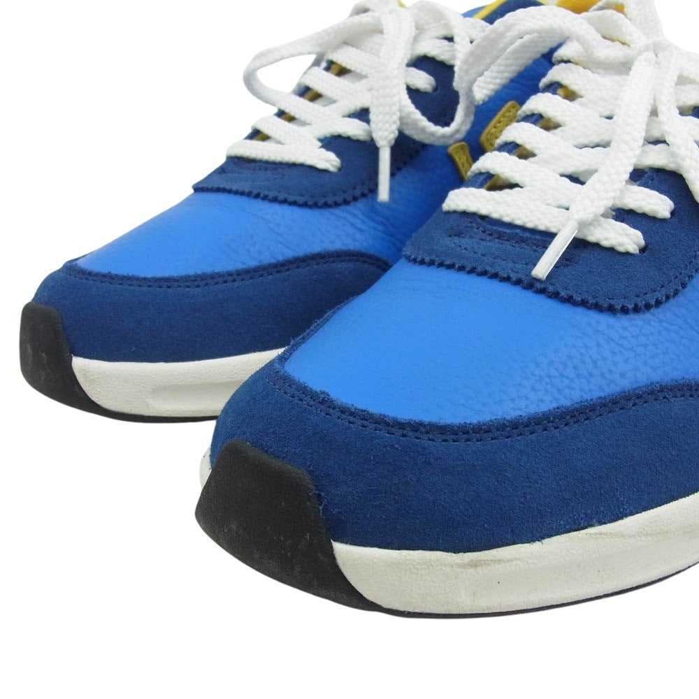 サンガッチョ BLOW にゅ～ず スニーカー ライトブルー系 イエロー系 27cm【中古】