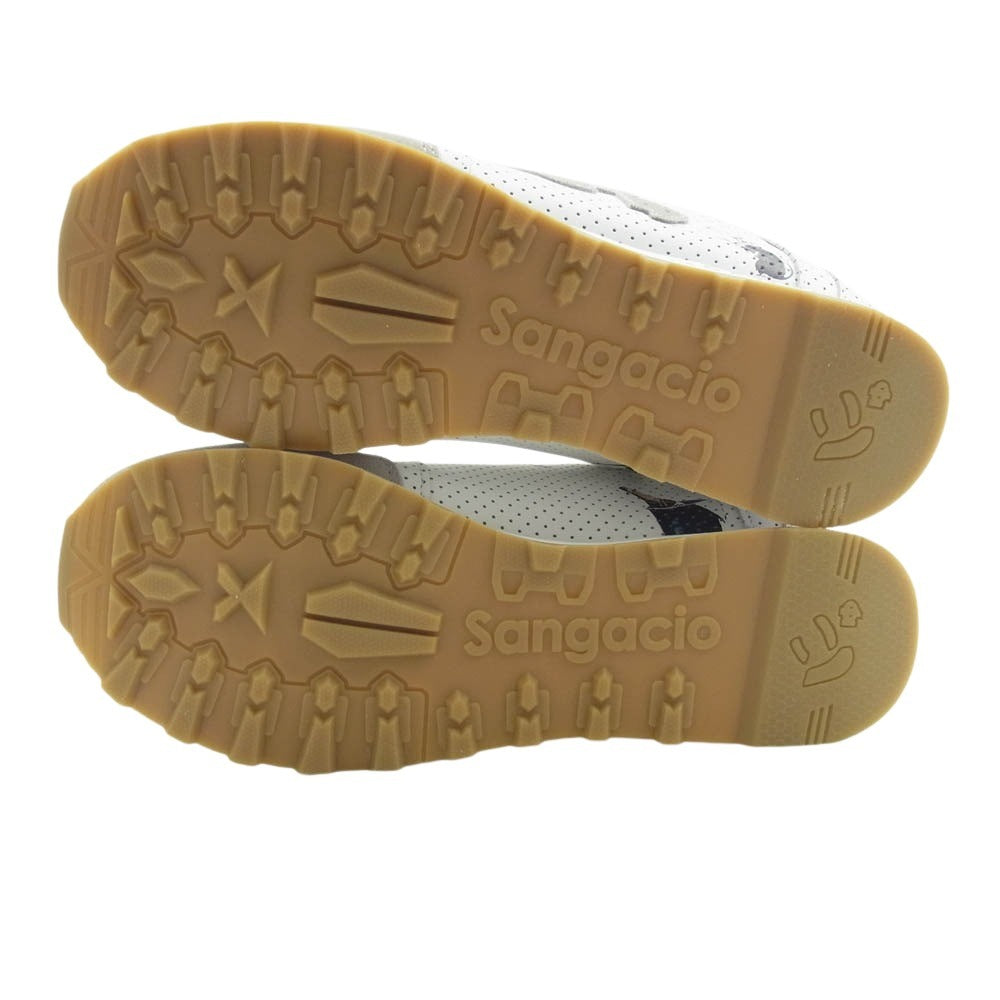 サンガッチョ × brandalised バンクシー にゅ～ず スニーカー マルチカラー系 27cm【新古品】【未使用】【中古】