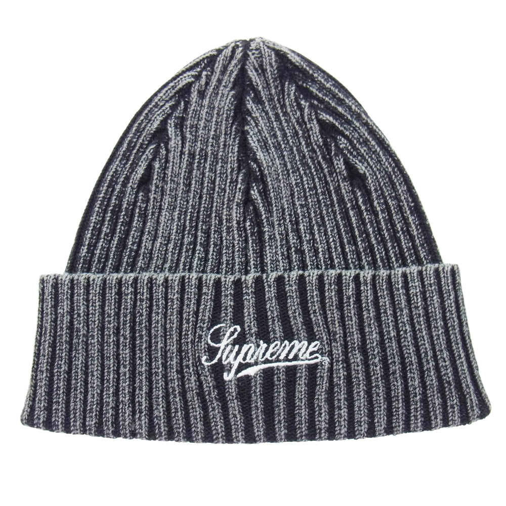 Supreme シュプリーム 21SS Bleached Rib Beanie ブリーチ リブ ビーニー ニット帽【極上美品】【中古】