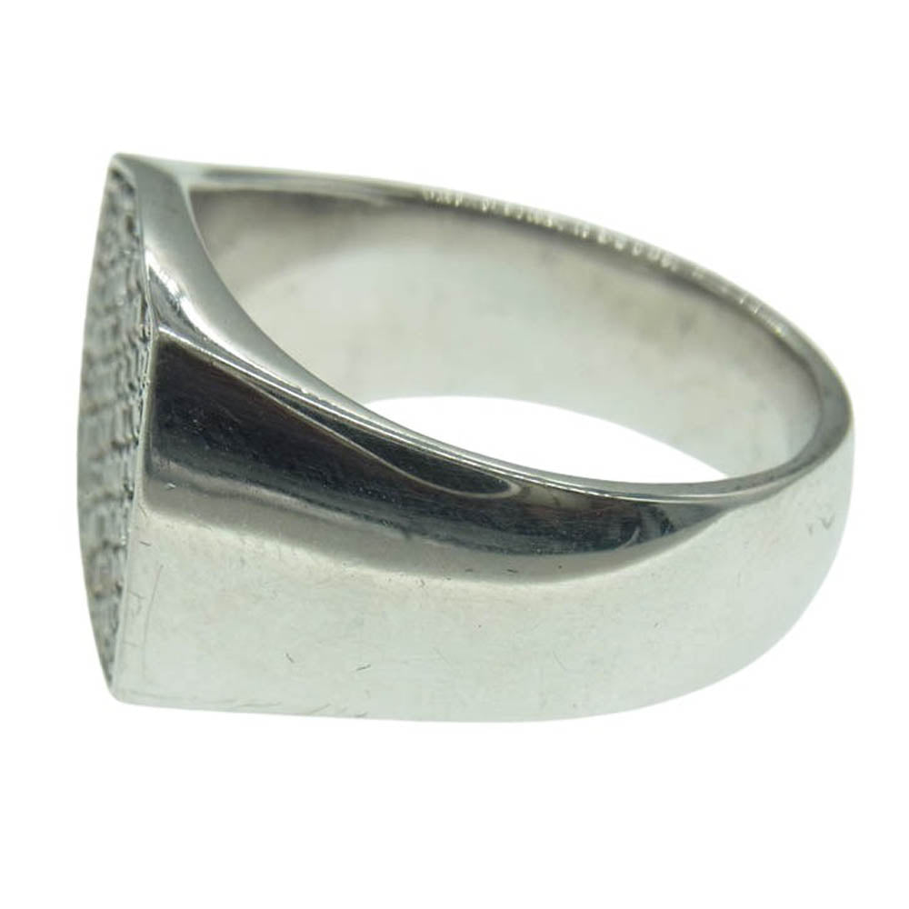 TOM WOOD トムウッド Mini Cushion White Topaz ホワイト トパーズ リング シルバー系 17号【中古】