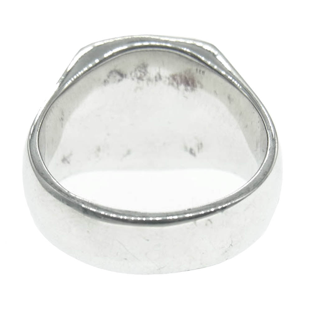 TOM WOOD トムウッド Mini Cushion White Topaz ホワイト トパーズ リング シルバー系 17号【中古】