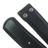 CHROME HEARTS クロムハーツ（原本無） 1.5 STRAP スクロール レーベル リベッツ レザー ベルト 34インチ ブラック系 34【中古】