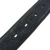 CHROME HEARTS クロムハーツ（原本無） 1.5 STRAP スクロール レーベル リベッツ レザー ベルト 34インチ ブラック系 34【中古】
