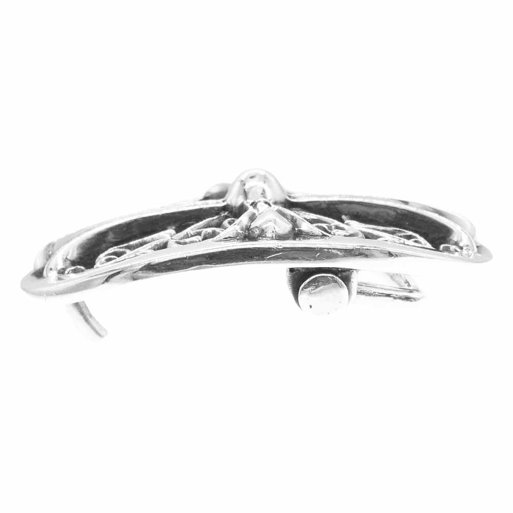CHROME HEARTS クロムハーツ（原本無） BUCKL OVAL CROSS1.5 クラシックオーバルクロス バックル シルバー系【中古】