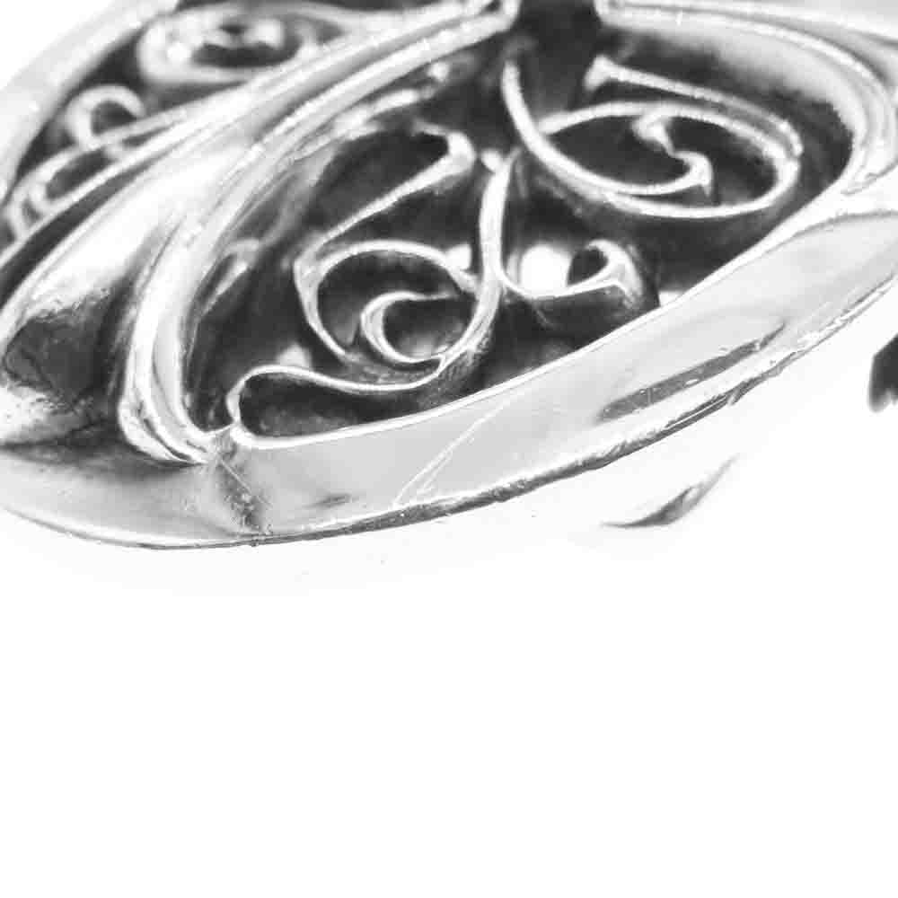 CHROME HEARTS クロムハーツ（原本無） BUCKL OVAL CROSS1.5 クラシックオーバルクロス バックル シルバー系【中古】