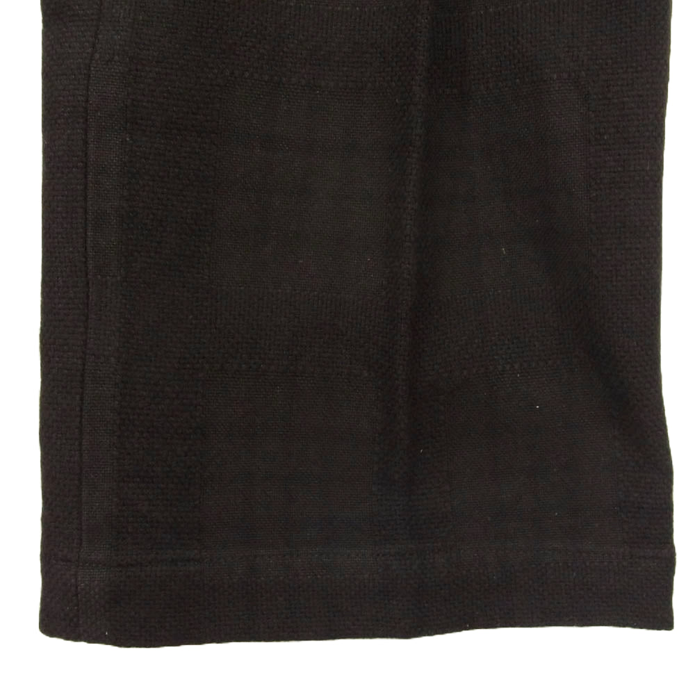 ORGUEIL オルゲイユ OR-1105 Black Check Trousers ブラック チェック トラウザーズ パンツ ブラック系 40【新古品】【未使用】【中古】