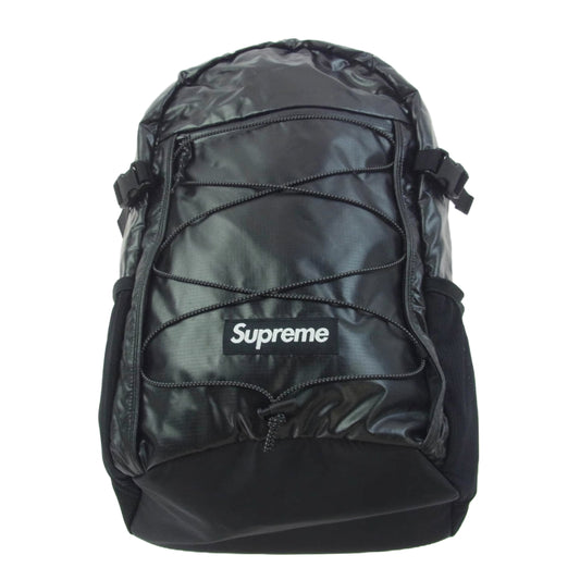 Supreme シュプリーム 17AW Box Logo Backpack ボックスロゴ バックパック バッグ リュック ブラック系【中古】