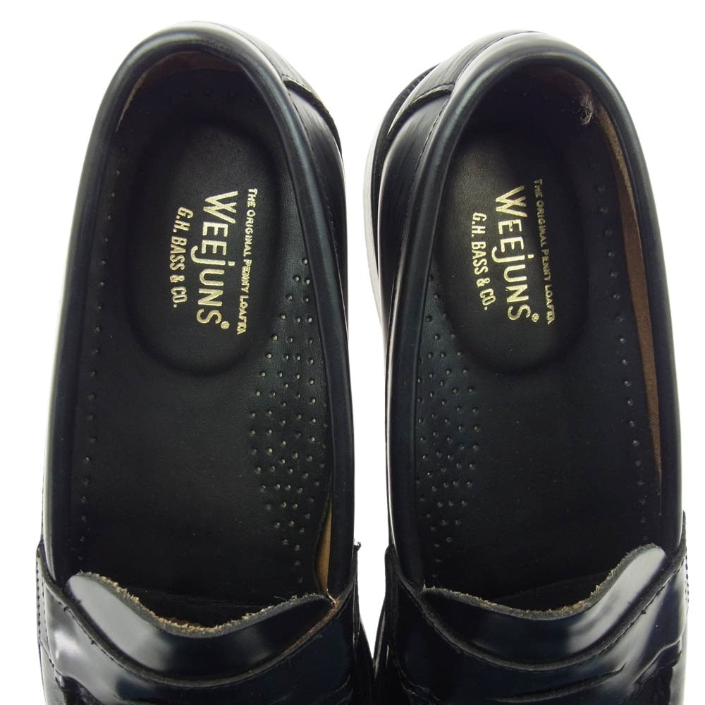 G.H.BASS & COMPANY ジーエイチバス BA11035H000 WEEJUNS LOGAN PENNY LOAFER ウィージャンズ ローガン ペニーローファー 40【中古】
