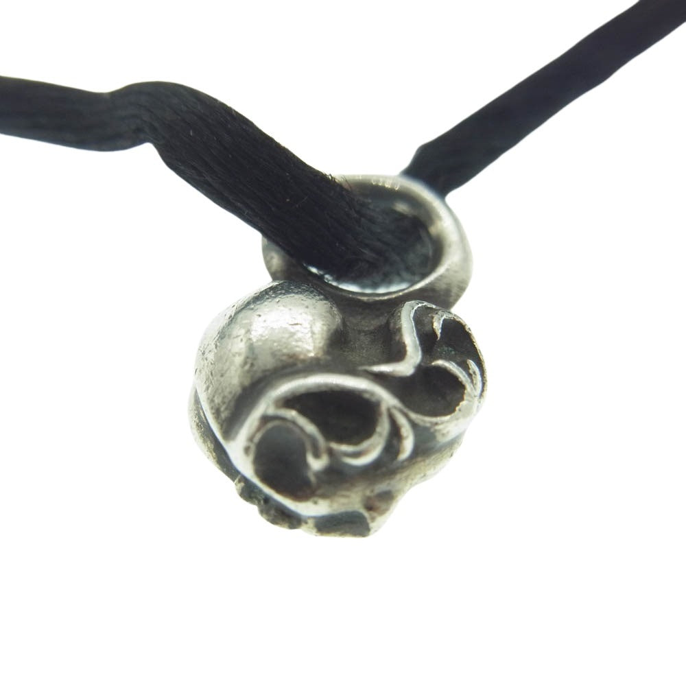 CHROME HEARTS クロムハーツ（原本無） KZ ケーゼット ハートスタック シルク ブレスレット ブラック系 シルバー系【中古】