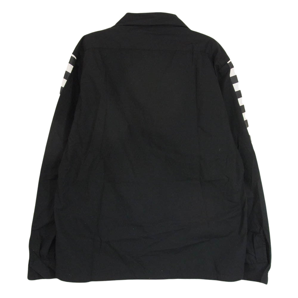 schott ショット 3185007 長袖 ワーク シャツ ブラック系 M【中古】