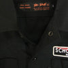 schott ショット 3185007 長袖 ワーク シャツ ブラック系 M【中古】