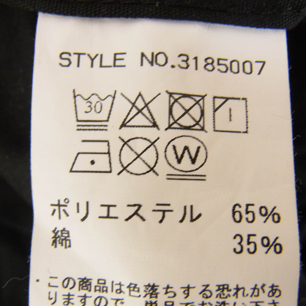 schott ショット 3185007 長袖 ワーク シャツ ブラック系 M【中古】