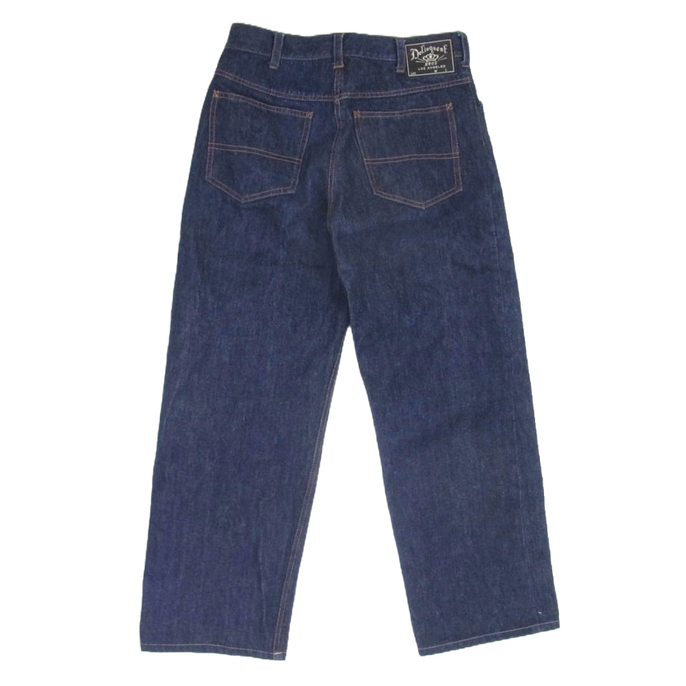 デリンクエント ブロス FORMOST STYLE CONE DENIM PT デニム パンツ インディゴブルー系 S【中古】