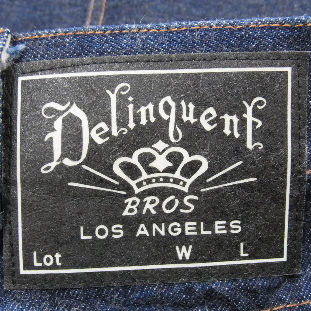 デリンクエント ブロス FORMOST STYLE CONE DENIM PT デニム パンツ インディゴブルー系 S【中古】