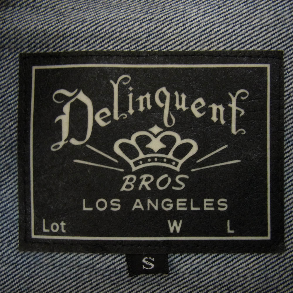デリンクエント ブロス FORMOST STYLE CONE DENIM JK デニム ジャケット インディゴブルー系 S【中古】