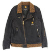 NEIGHBORHOOD ネイバーフッド 14AW 142BECTN-JKM02S × carhartt カーハート キャンバス ダック ライダースジャケット ブラック系 S【中古】