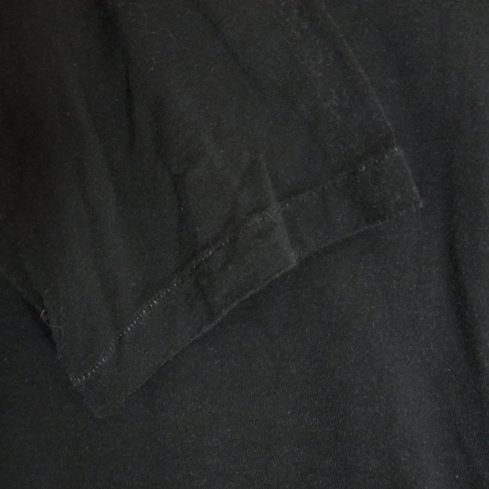 TENDERLOIN テンダーロイン 七分袖 フットボール シャツ カットソー ブラック系 L【中古】