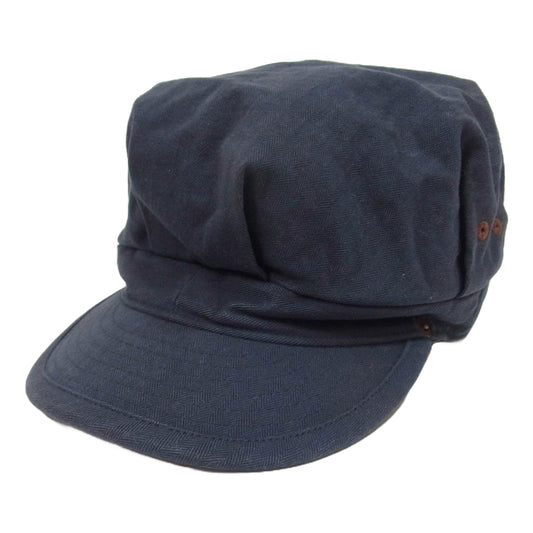 LOST CONTROL ロストコントロール WORK CAP ワーク キャップ ネイビー系 60【中古】