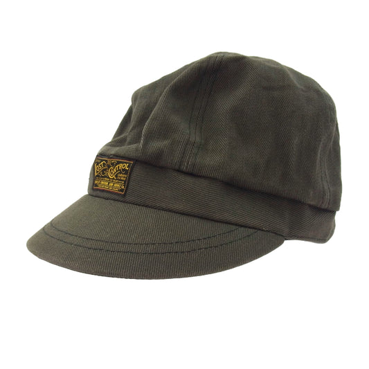 LOST CONTROL ロストコントロール L11F3-8167 Color Denim Workers Cap カラーデニム ワーク キャップ 帽子 チャコール系【中古】