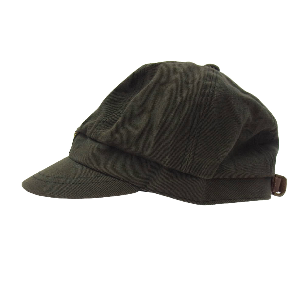 LOST CONTROL ロストコントロール L11F3-8167 Color Denim Workers Cap カラーデニム ワーク キャップ 帽子 チャコール系【中古】