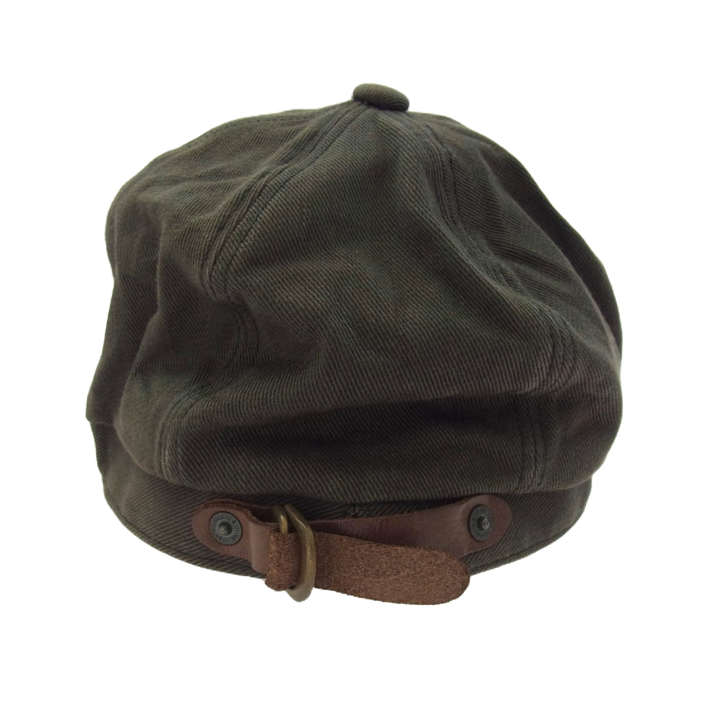 LOST CONTROL ロストコントロール L11F3-8167 Color Denim Workers Cap カラーデニム ワーク キャップ 帽子 チャコール系【中古】