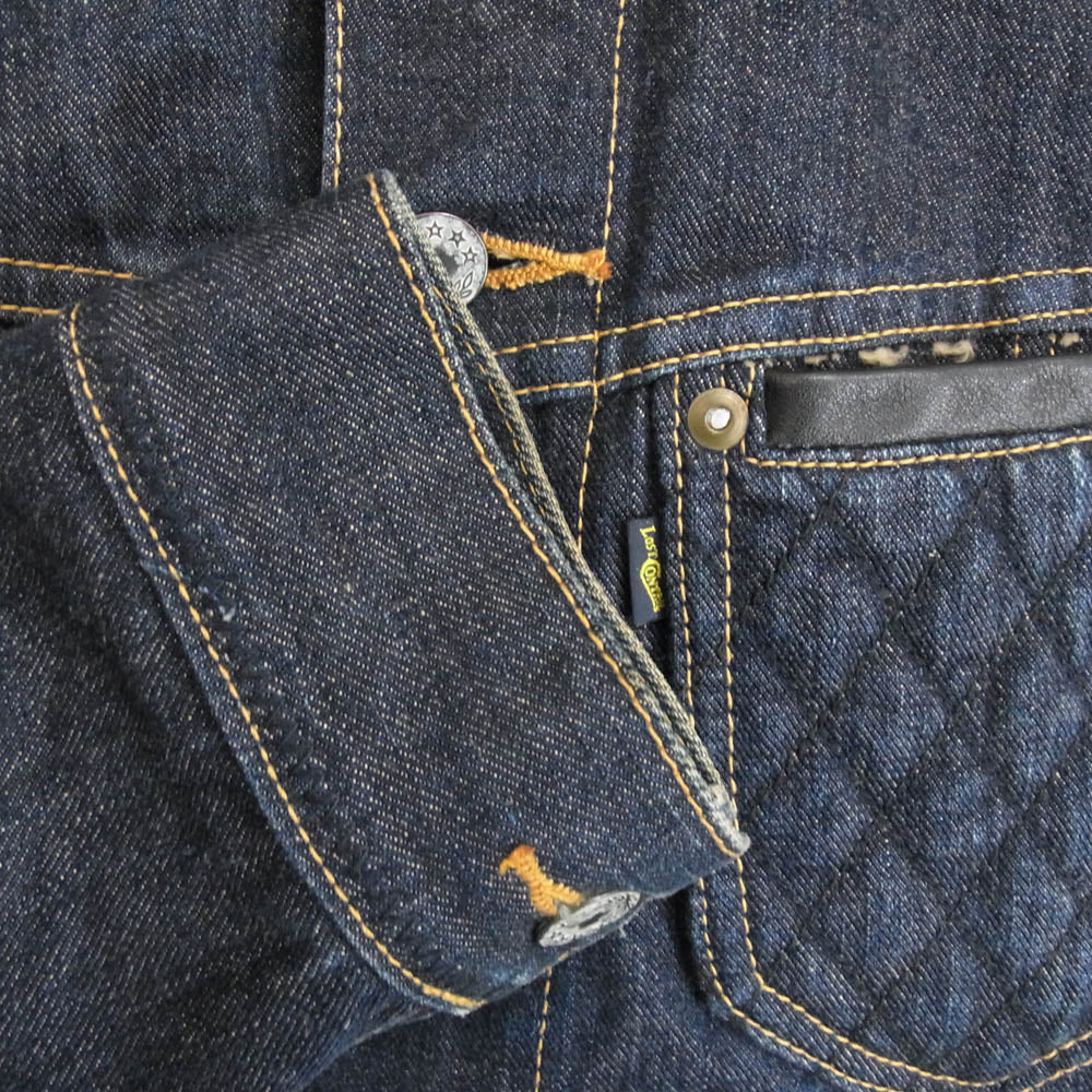 LOST CONTROL ロストコントロール LAW-BL8-01 DENIM JACKET デニム トラッカー ジャケット インディゴブルー系 38【中古】