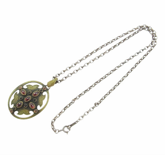 LOST CONTROL ロストコントロール Margaret Necklace マーガレット ネックレス イエロー系【中古】