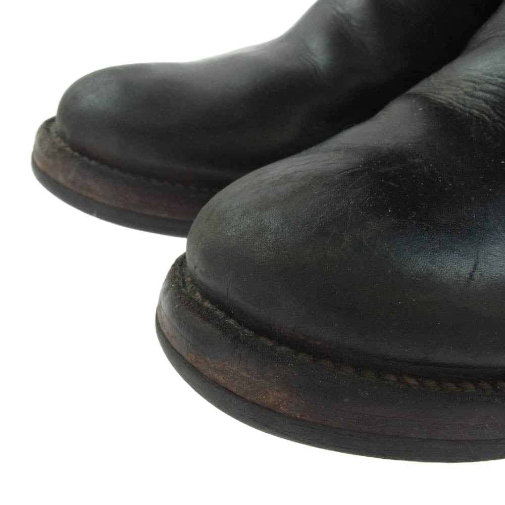 LOST CONTROL ロストコントロール ENGINEER BOOTS エンジニア ブーツ ブラック系 実寸26cm【中古】