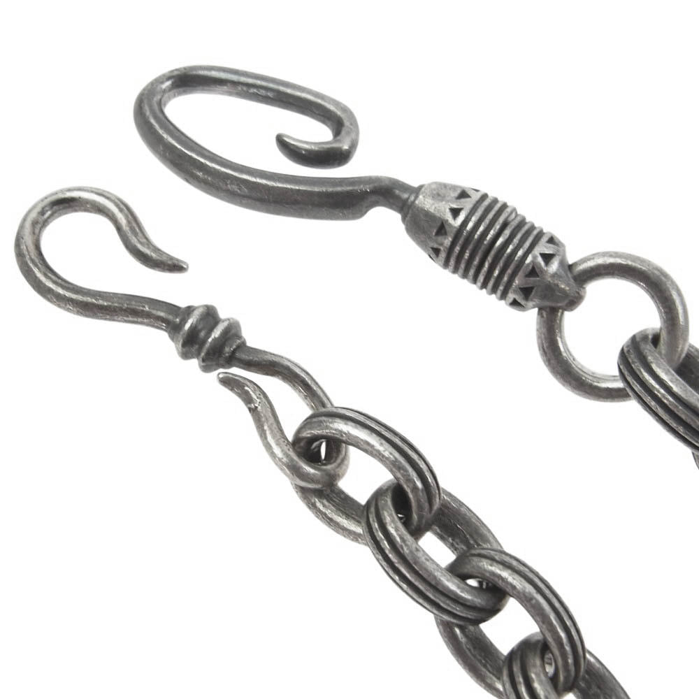 LOST CONTROL ロストコントロール WALLET CHAIN TYPE1 ウォレットチェーン Argent Gleam アージェントグリーム シルバー系【中古】