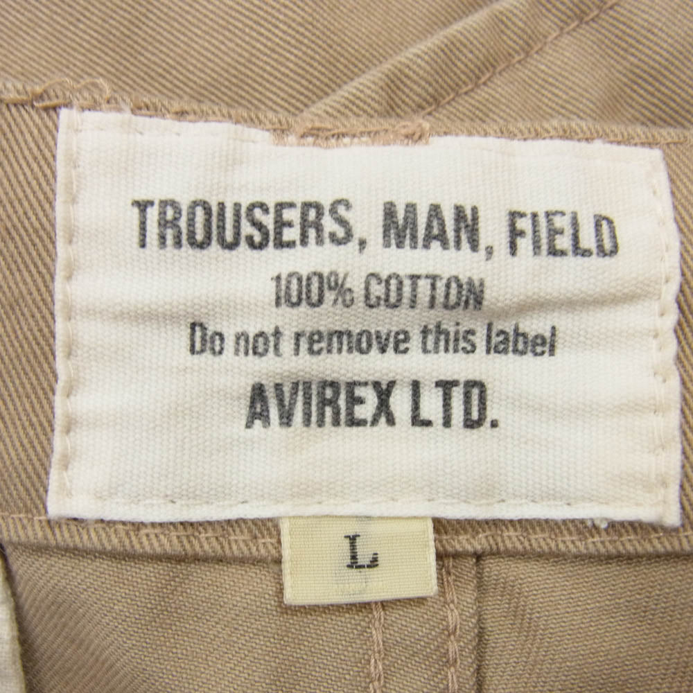 AVIREX アヴィレックス 783-4910006 ファティーグ カーゴパンツ ブラウン系 L【中古】