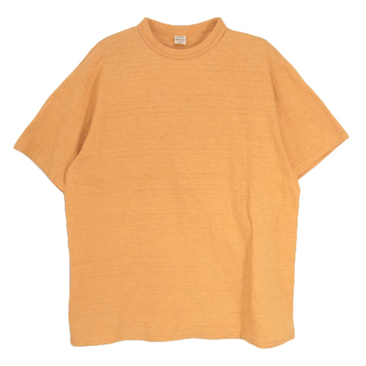 WAREHOUSE ウエアハウス 4601 クルーネック 半袖 Tシャツ オレンジ系 XL【中古】