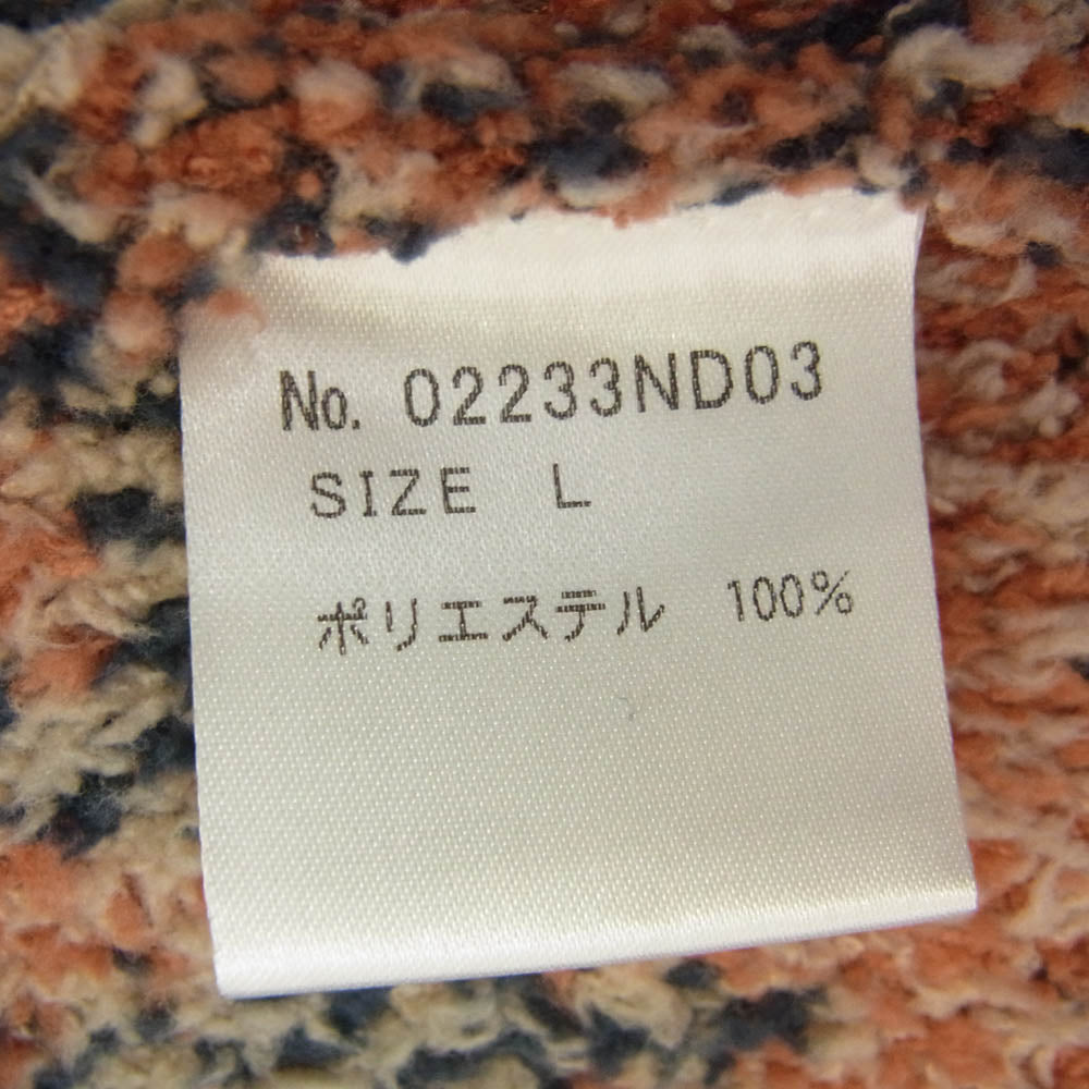HYSTERIC GLAMOUR ヒステリックグラマー 23AW 02233ND03 SEE NO EVIL ジャカード シーノーエビル ショールカーディガン マルチカラー系 L【中古】