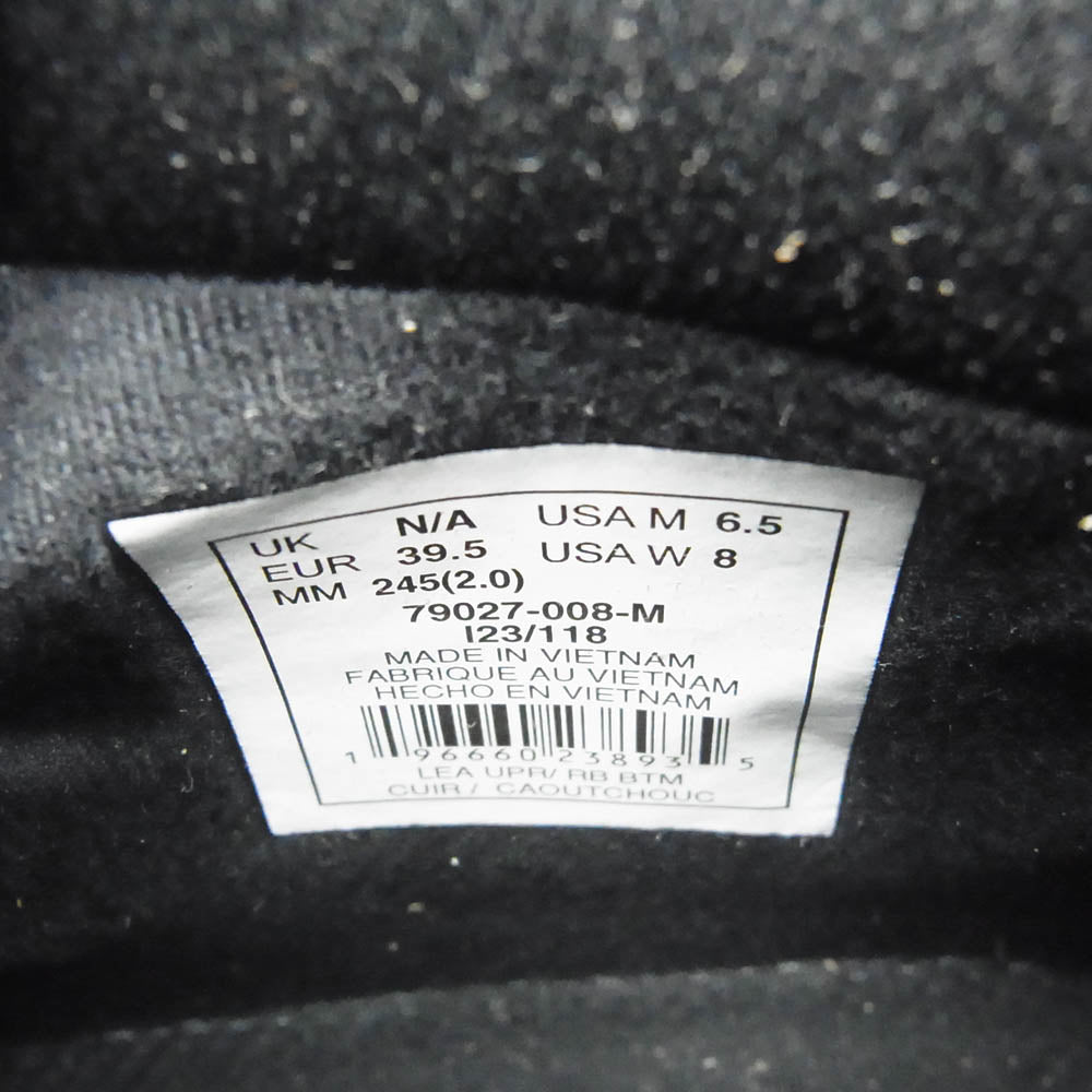 パラディウム 79027 008 PAMPA LITE+ WP+ LTH ZIP ジップ ブーツ スニーカー ブラック系 24.5cm【極上美品】【中古】