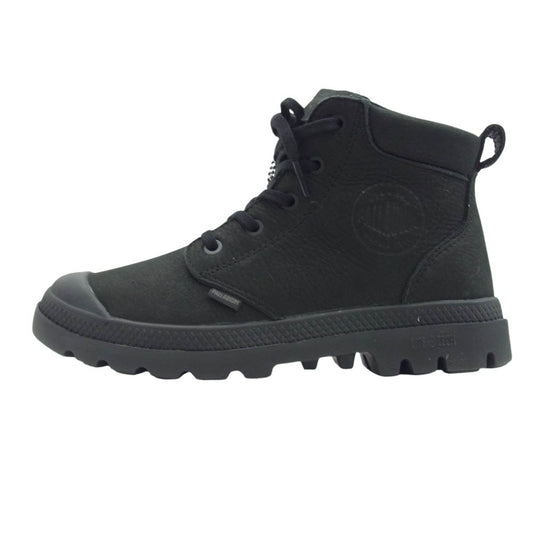 パラディウム 79027 008 PAMPA LITE+ WP+ LTH ZIP ジップ ブーツ スニーカー ブラック系 24cm【極上美品】【中古】