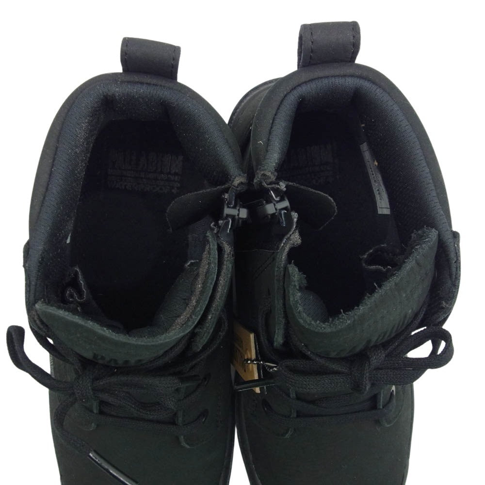 パラディウム 79027 008 PAMPA LITE+ WP+ LTH ZIP ジップ ブーツ スニーカー ブラック系 24cm【極上美品】【中古】