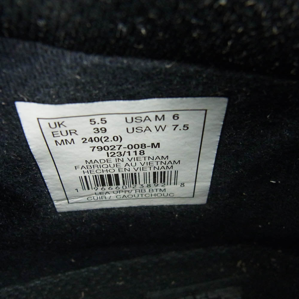 パラディウム 79027 008 PAMPA LITE+ WP+ LTH ZIP ジップ ブーツ スニーカー ブラック系 24cm【極上美品】【中古】