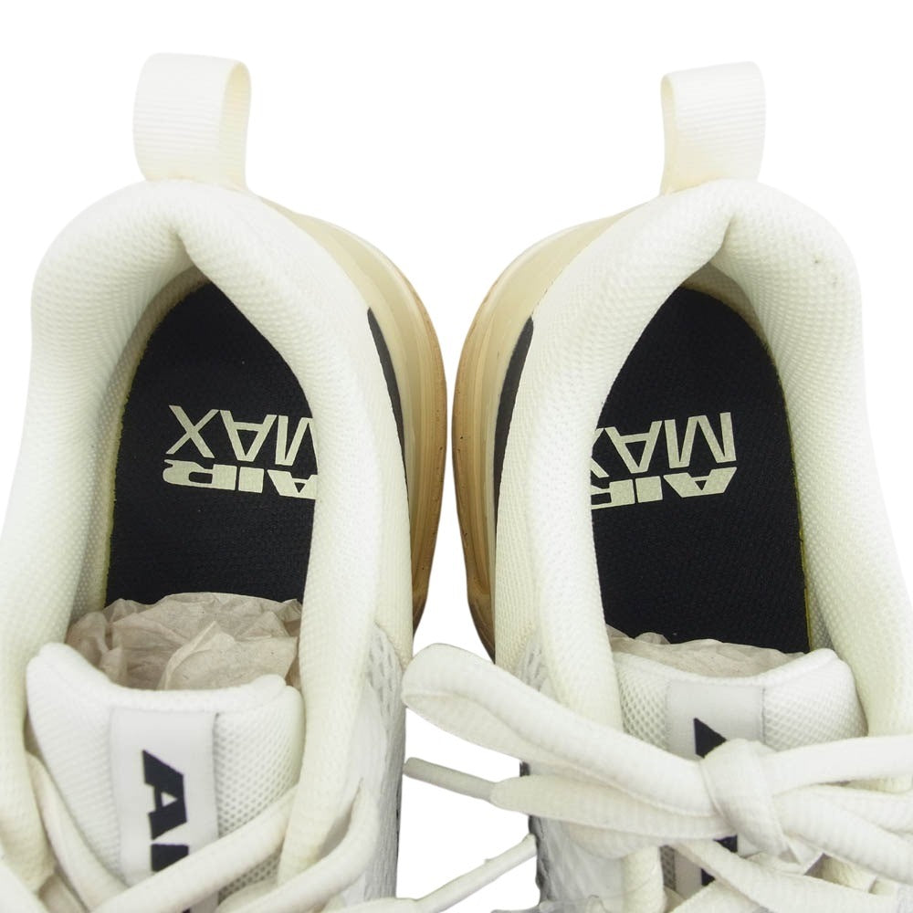 NIKE ナイキ FQ1833 100 AIR MAX ALPHA TRAINER 6 エア マックス アルファ トレーナー 6 ローカットスニーカー ホワイト系 ブラック系 27cm【極上美品】【中古】