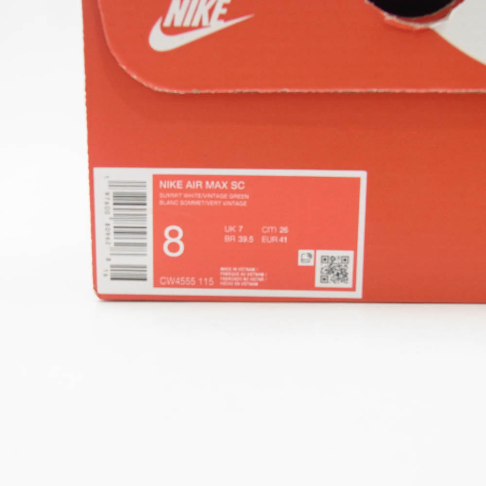 NIKE ナイキ CW4555-115 AIR MAX SC エアマックス ローカット スニーカー グリーン系 26ｃｍ【新古品】【未使用】【中古】
