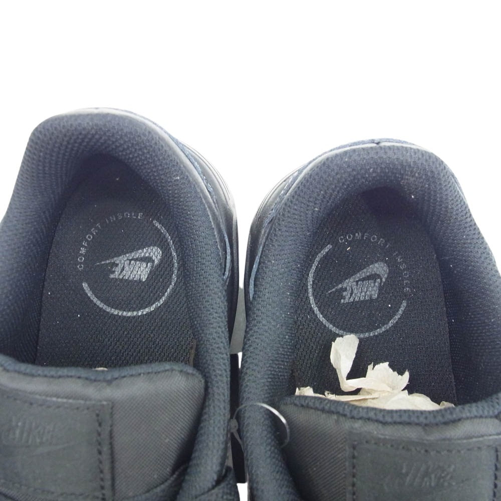 NIKE ナイキ DH9636-001 AIR MAX SC LEA エアマックス レザー ローカット スニーカー ブラック系 27.5cm【極上美品】【中古】