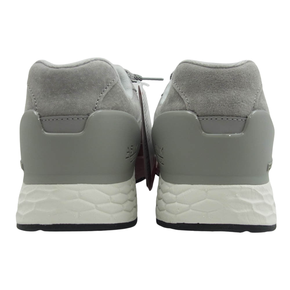 NEW BALANCE ニューバランス UW1880G1 Fresh Foam 1880 v1 G1 スエード ローカット スニーカー グレー系 27.5cm【極上美品】【中古】