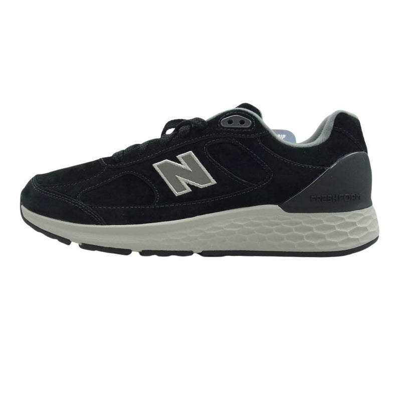 NEW BALANCE ニューバランス UW1880B1 Fresh Foam 1880 v1 B1 スエード ローカット スニーカー ブラック系 28cm【極上美品】【中古】