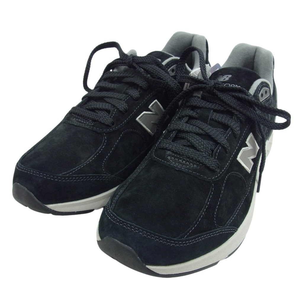 NEW BALANCE ニューバランス UW1880B1 Fresh Foam 1880 v1 B1 スエード ローカット スニーカー ブラック系 28cm【極上美品】【中古】