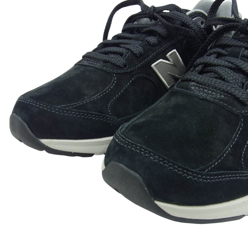 NEW BALANCE ニューバランス UW1880B1 Fresh Foam 1880 v1 B1 スエード ローカット スニーカー ブラック系 28cm【極上美品】【中古】