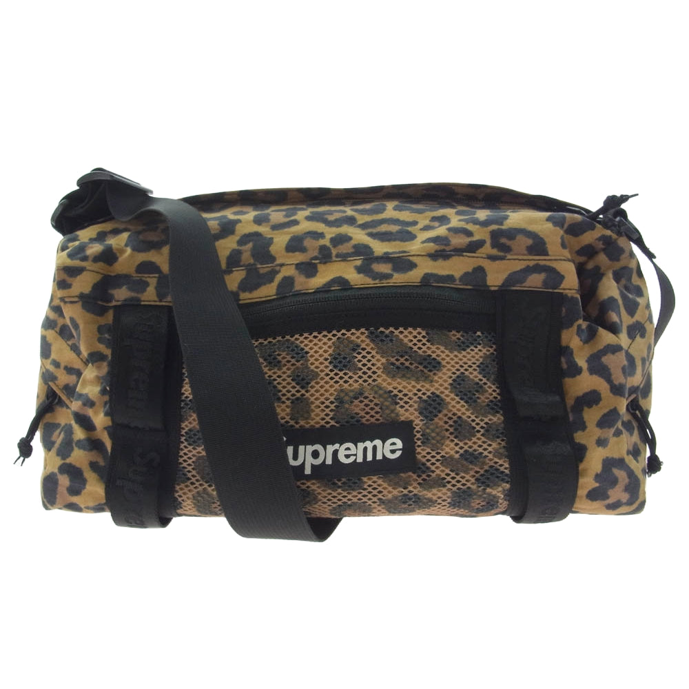 Supreme シュプリーム 20AW Mini Duffle Bag 9L Leopard ミニ ダッフル バック レオパード バッグ ブラウン系【中古】