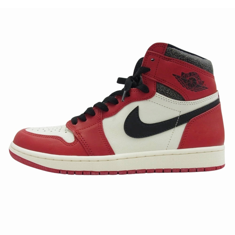 NIKE ナイキ DZ5485-612 Air Jordan 1 High OG Chicago エアジョーダン1 ハイ ロスト ファウンド シカゴ ホワイト系 レッド系 27.0cm【美品】【中古】